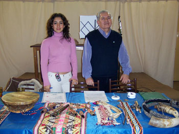 Rosalia Benitez junto a Raúl Mario Silva